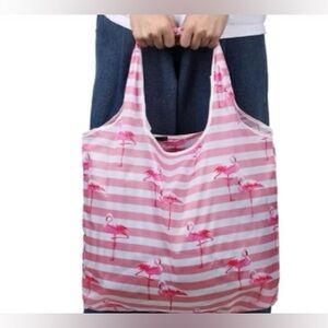Chic Pink Flamingo Tote Bag